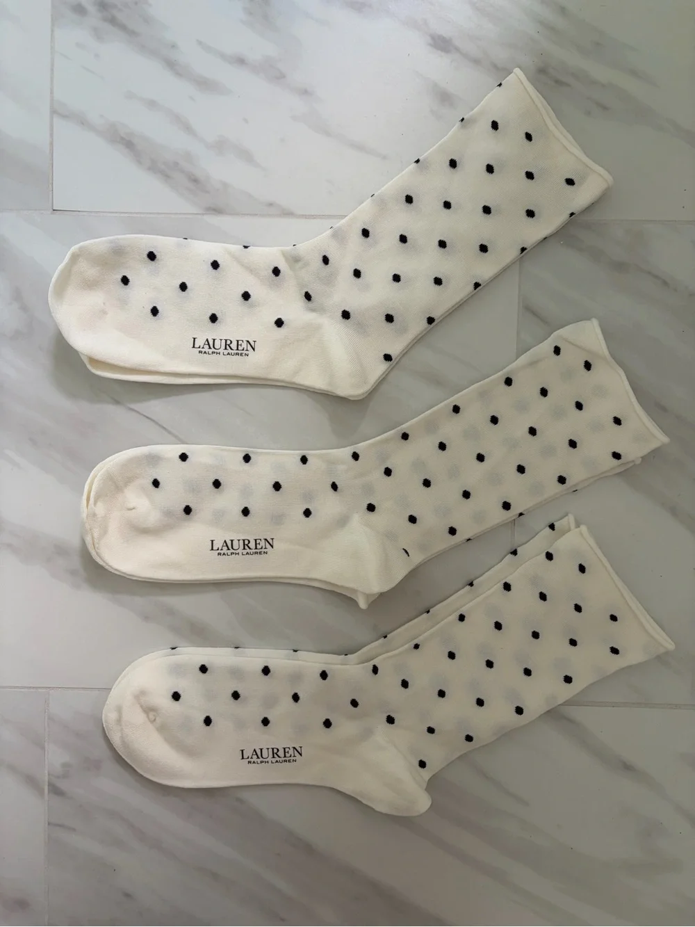 Set of 3 Pairs Women’s Ankle Socks, Seamless Rolled Edge, All Season